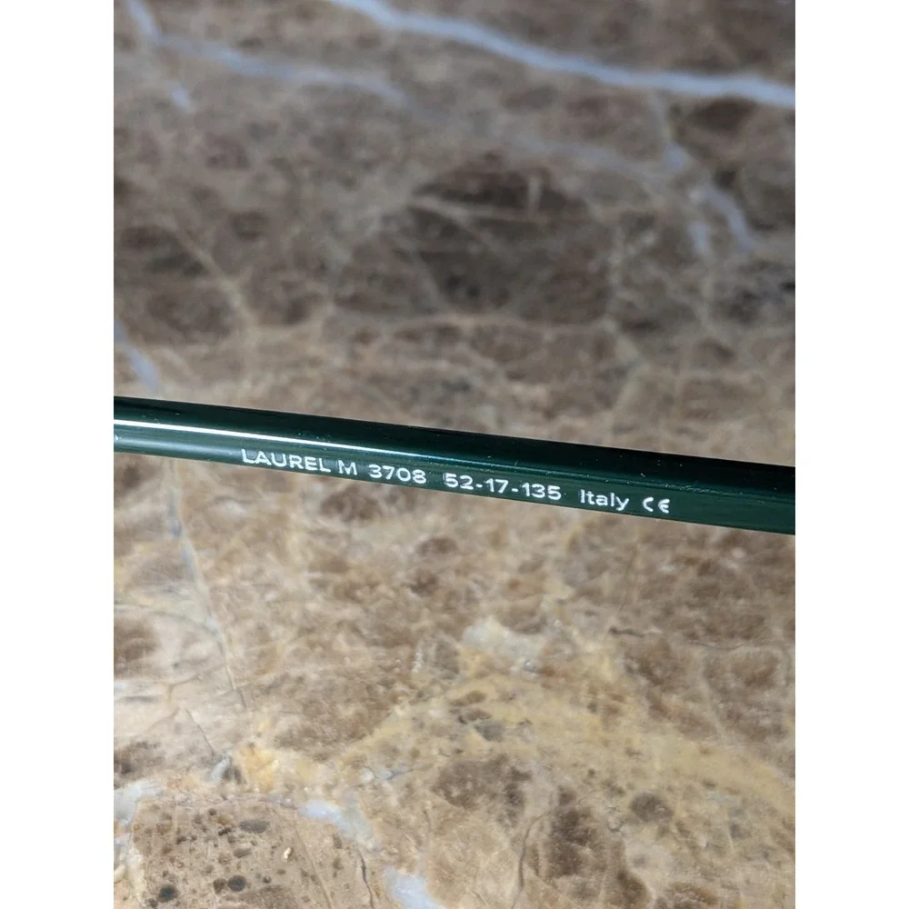 WARBY PARKER EYEWEAR LAUREL M 3708 52-17-135 ITALY GREEN EYEGLASSES I254